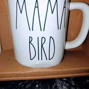 Rae Dunn Large Letter Mama Bird Mug